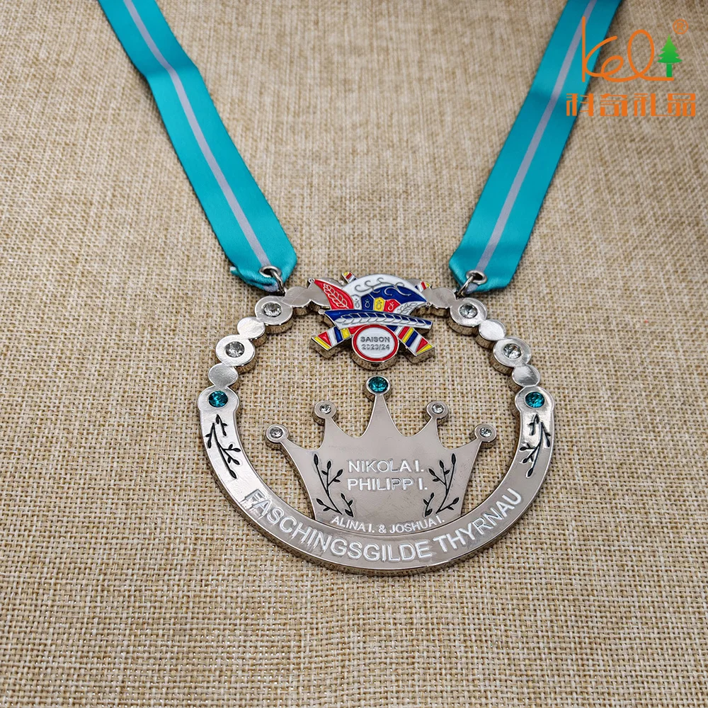 Metal Gift Personalized Colorful Carnival Carnaval Medal Custom LOGO Zinc Alloy Souvenir Medal