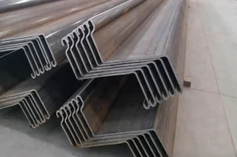 Z Profile Az26 Az24-700 Az26-700 Az28-700 Hot Rolled Sheet Pile