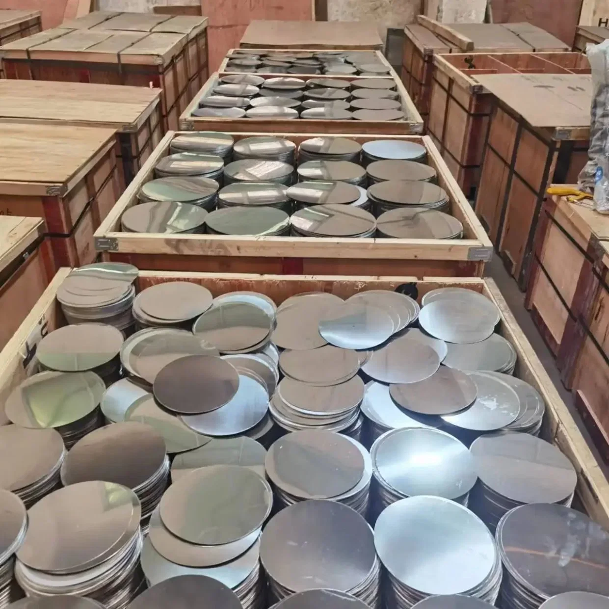 304 201430 316 Deep Drawing Stainless Steel Circle for Dishes Stainless Steel Disc