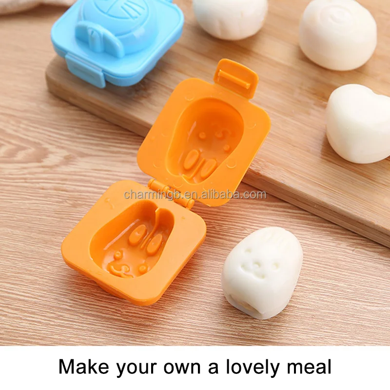 Cake Form Hard Boiled Egg Molder Cartoon Cute Boil Egg Mold