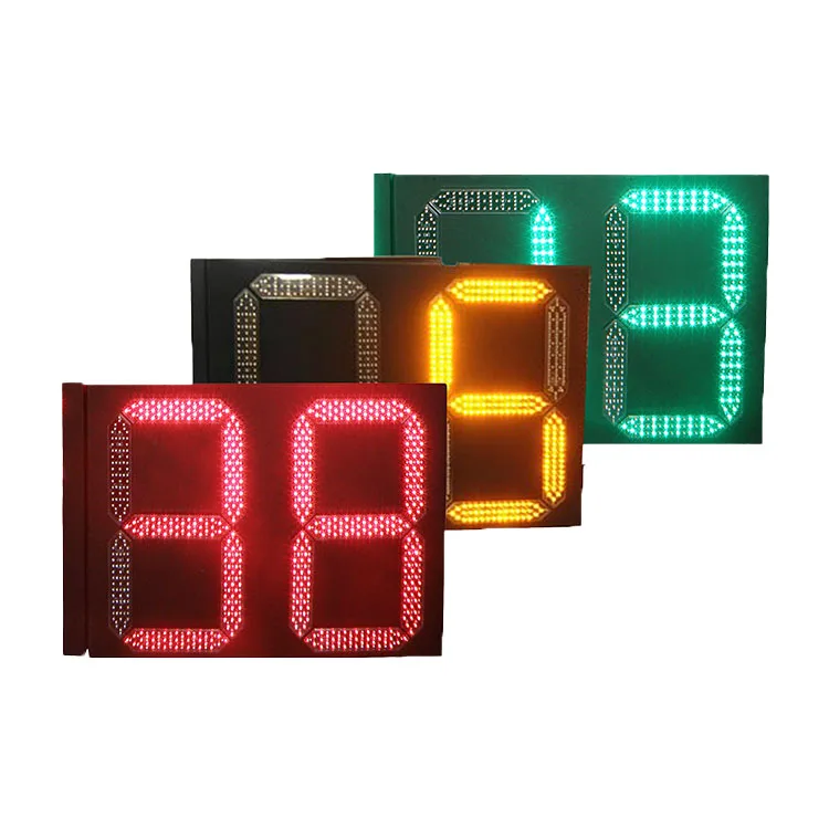 High Quality Traffic Countdown Signal Meter Two-Digit LED Traffic Countdown Timer for Enhanced Road Safety