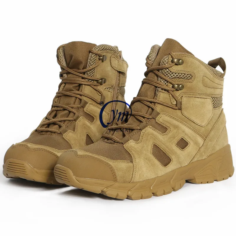 New Wholesale Outdoor Mountain Anti-kick Desert Tactical  Boots