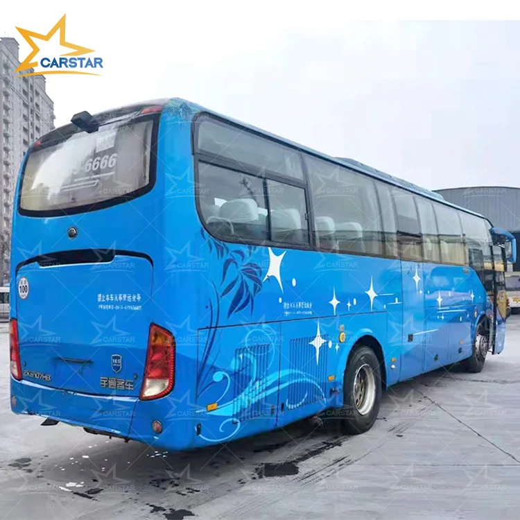 Китайский бренд низкая цена использованный автобус Yutong 12 м 54 55 56 60 мест класса люкс для Африки