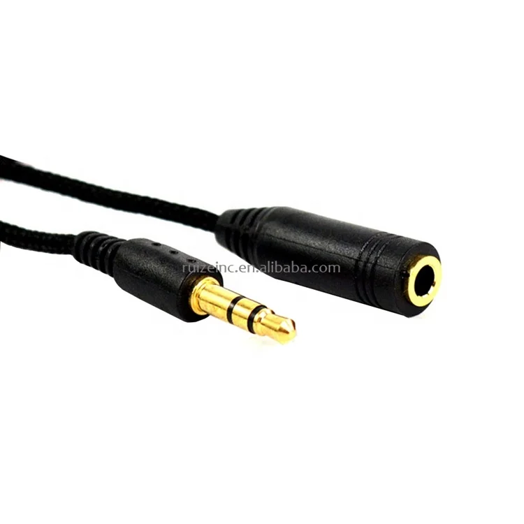 3 5 мм стерео аудио Удлинительный кабель для наушников AUX MP3/4 компьютера сотового телефона