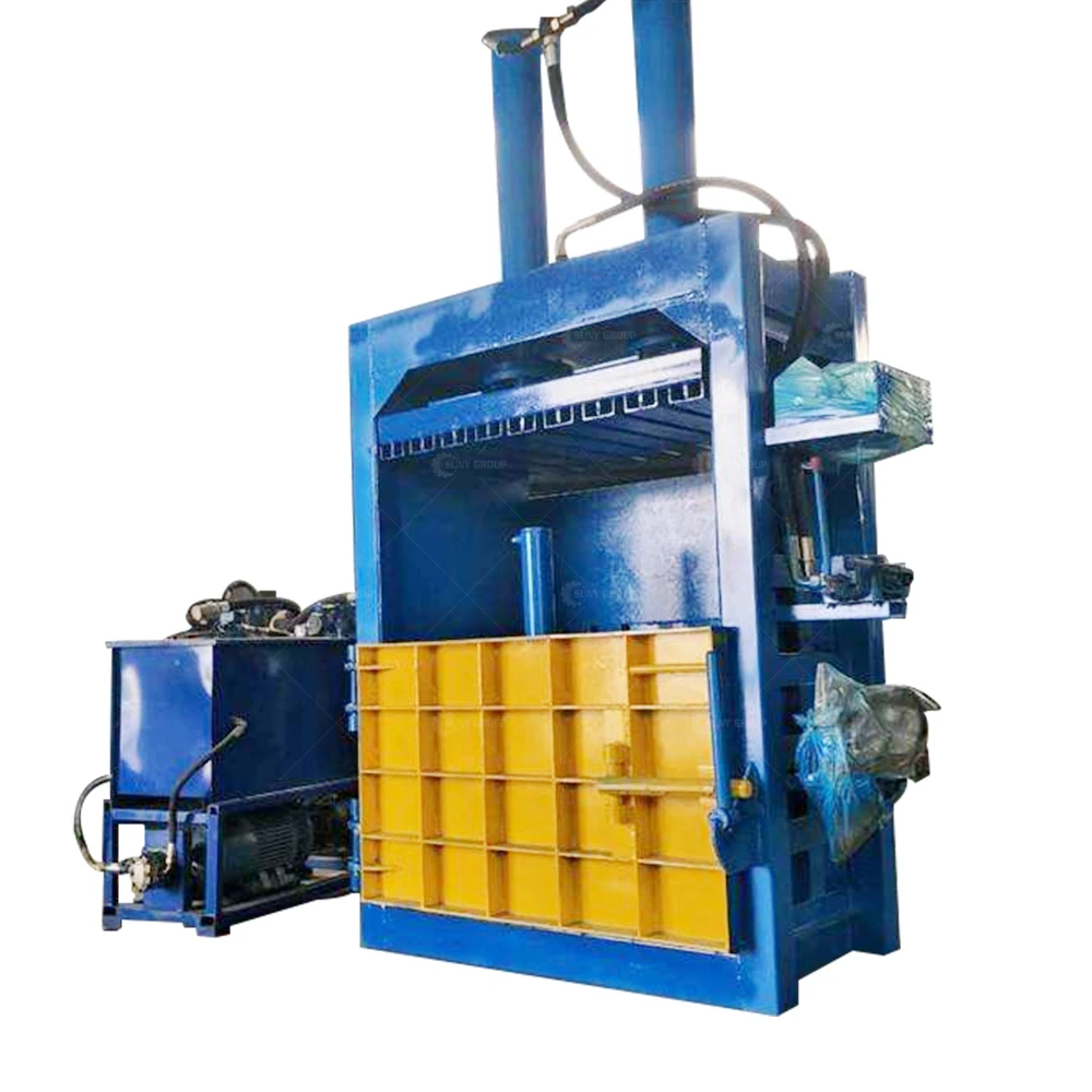 Scrap Pet Bottle Baling Machine Garbage Compress Baling Machine Price