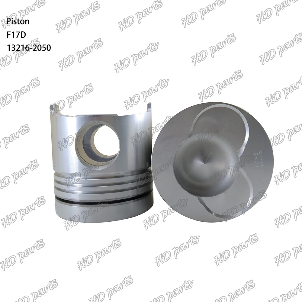 Piston F17D Combustion Chamber 73mm 13216-2050 Suitable For Hino Engine Parts