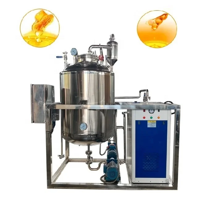 vacuum cooking palm oil vegetable edible coconut oil deodorizer deodorizing machine for vegetable oil mini small automatic