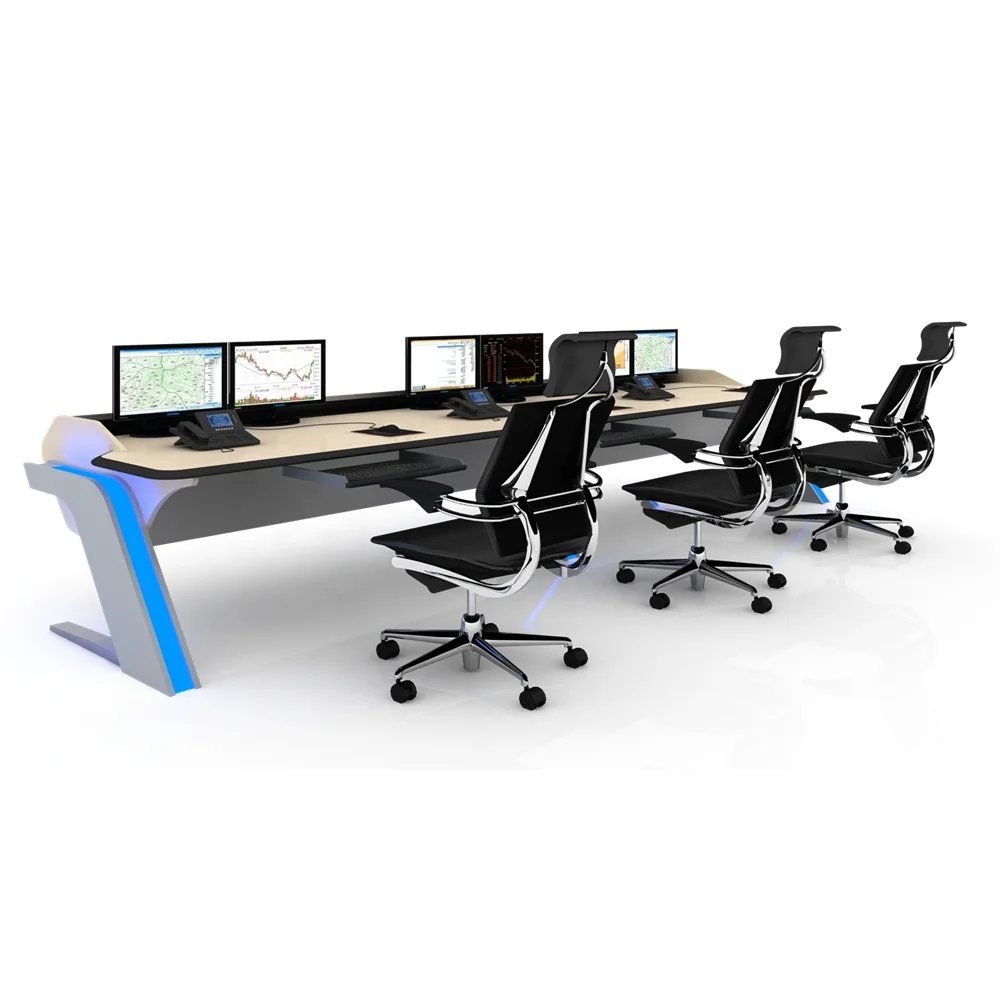 Прямая Продажа с завода Высококачественная техническая мебель для командного центра многоофисный стол персонала