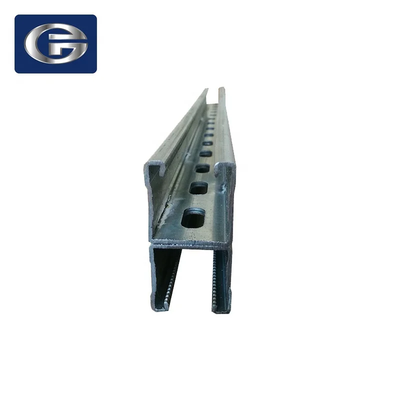 Back To Back Strut Channel Galvanized Steel Dimensions