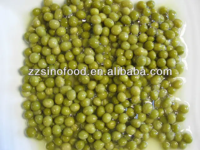 Canned green peas in brine Canned Green Peas