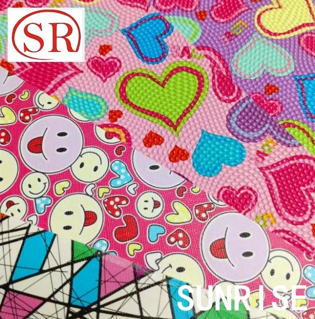 Manufacturer direct sales of various cartoon pattern PU synthetic leather bags leather shoes bows