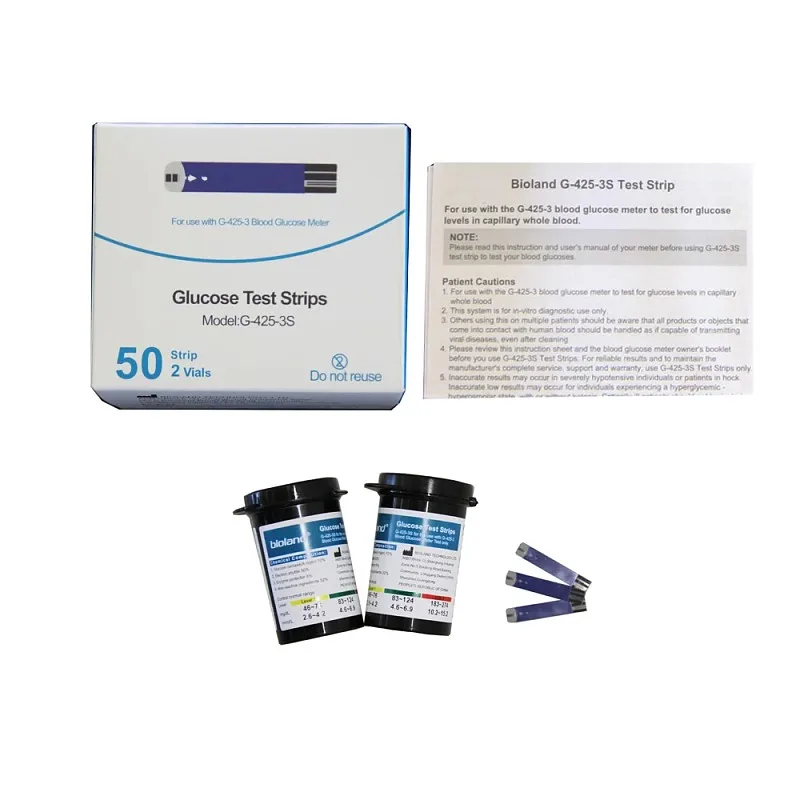 YTD OEM Wholesale Diabetes Test Strips and Blood Glucose Kits Diabetic Glucose Meters Medical Devices CE Sugar Measuring Device
