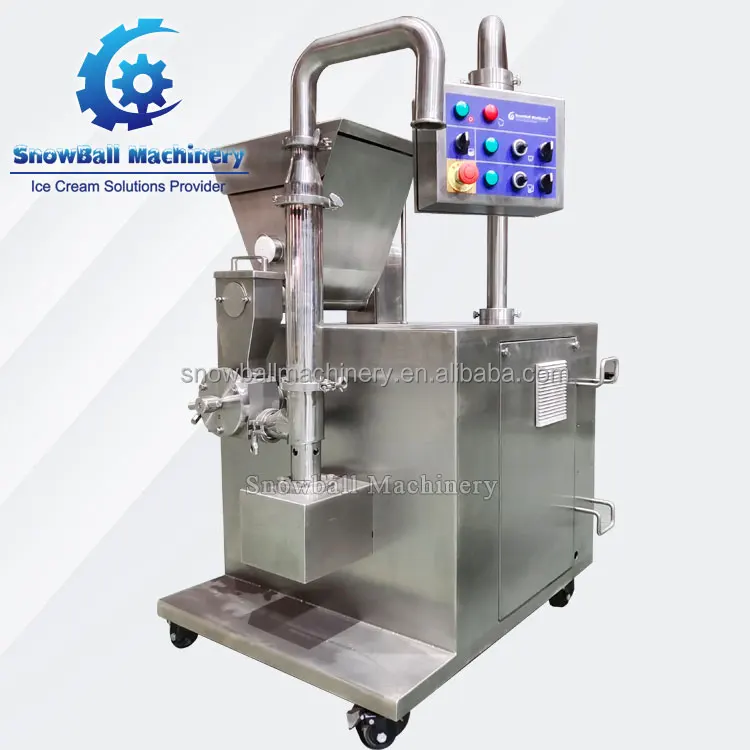 automatic ice cream production line machine fruit nuts ingredient feeder for popsicle ice cream