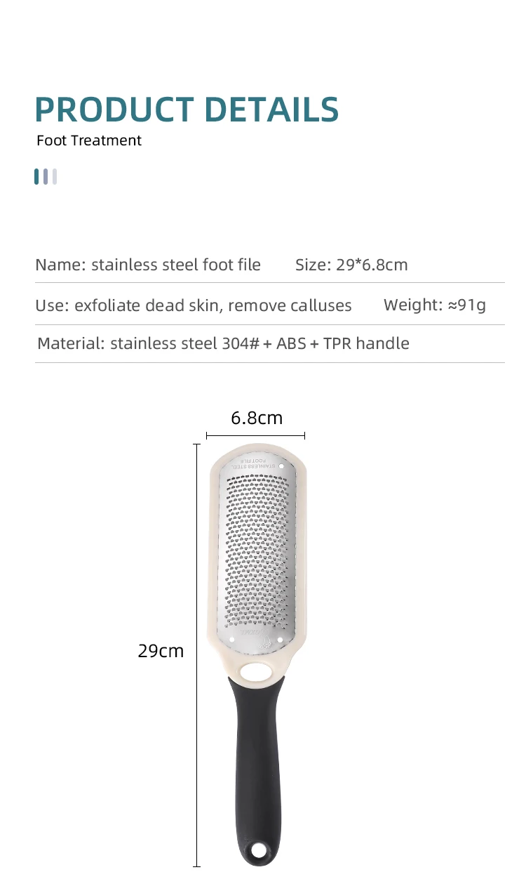 new salon manicure pedicure set professional Stainless Steel callus remover popular foot files