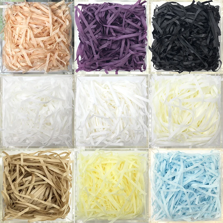 
10g/20g/30g/50g/100g Wholesale Shredded Paper For Packaging 