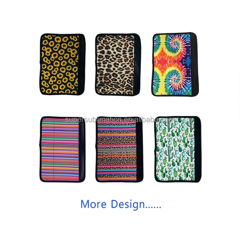 Неопреновый мягкий чехол для автомобильного ремня безопасности с сублимационной печатью детей и взрослых универсальные автомобильные аксессуары 2 упаковки автомобильный