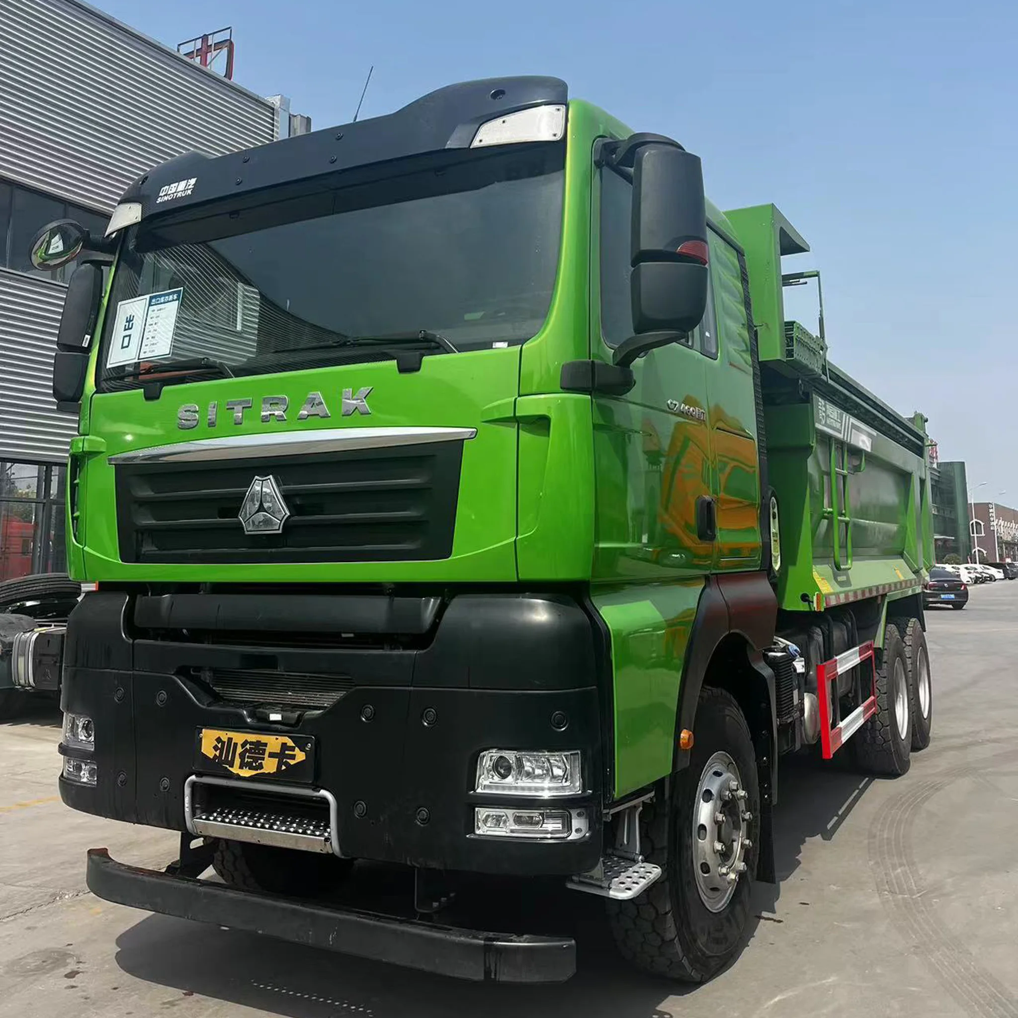 Factory Price Export Hot Special New Car China National Heavy Truck ShanDeka SITRAK G7 Heavy Truck 500hp 6x2 Dump Truck