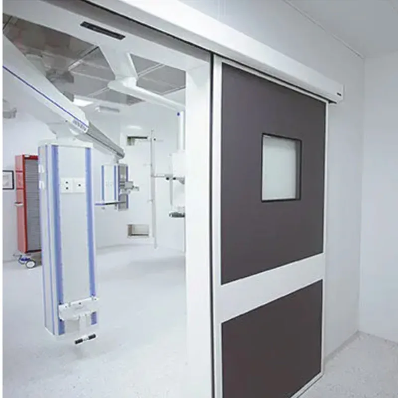 Automatic sliding hospital doors galvanized sheet or stainless steel medical sliding doors