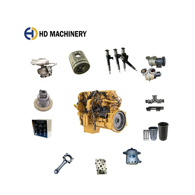 Huida engine parts Water Pump oil pump Priming pump Thermostat Starting motor Turbocharger used for komatsu Cummins caterpillar