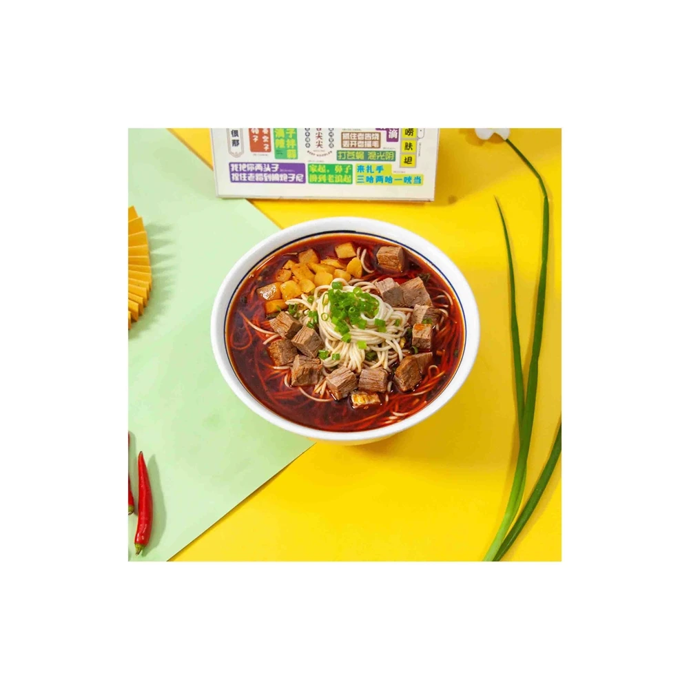 Оптовая продажа Высококачественная лапша halal быстрого приготовления со вкусом