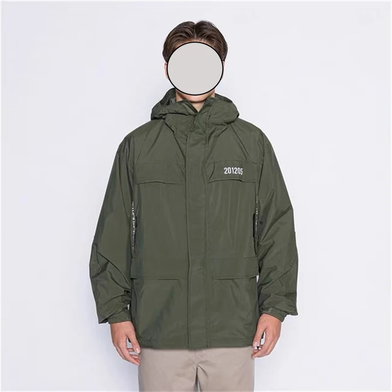Fashion Brand NYLON Windbreaker Men Jacket Techwear Cargo Clothes Coat Streetwear Winter Autumn Jackets