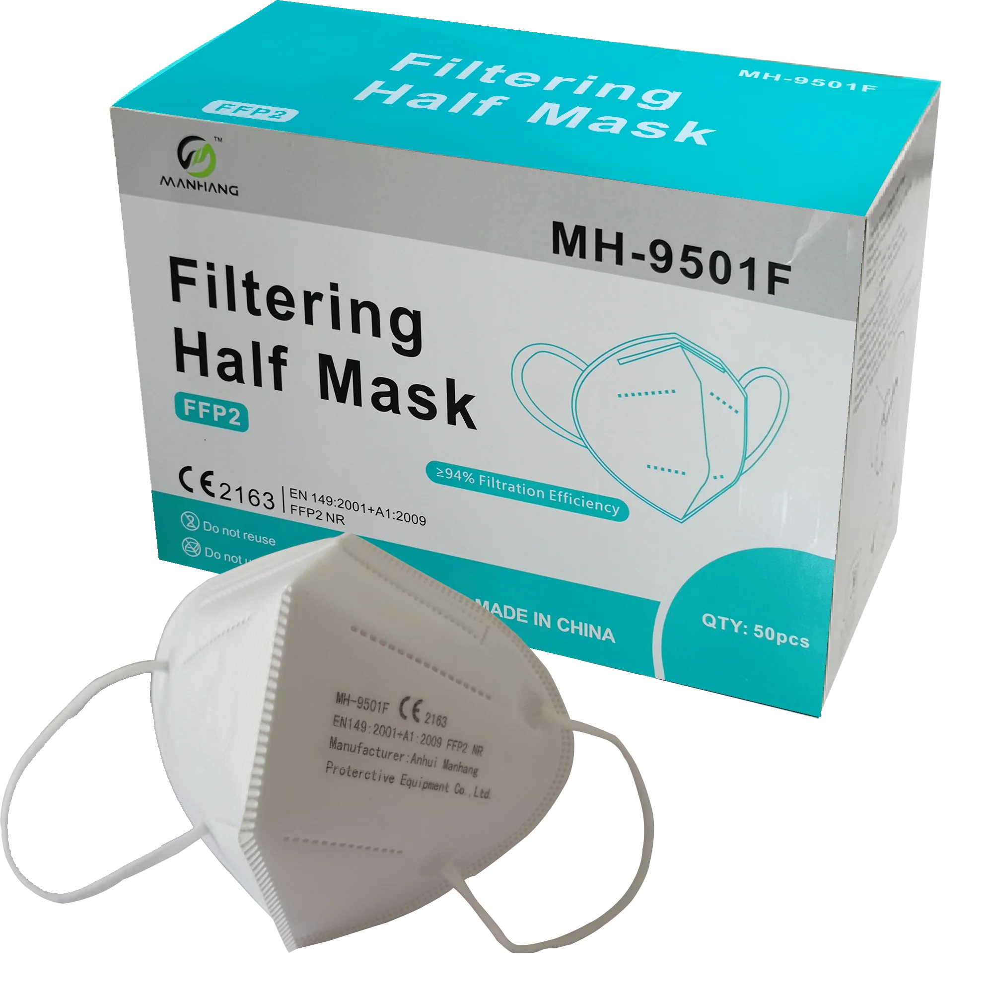 FFP2 безопасная маска от производителя, одобренная Ce, маска для лица ffp2, одноразовая Ffp2 маска, респиратор
