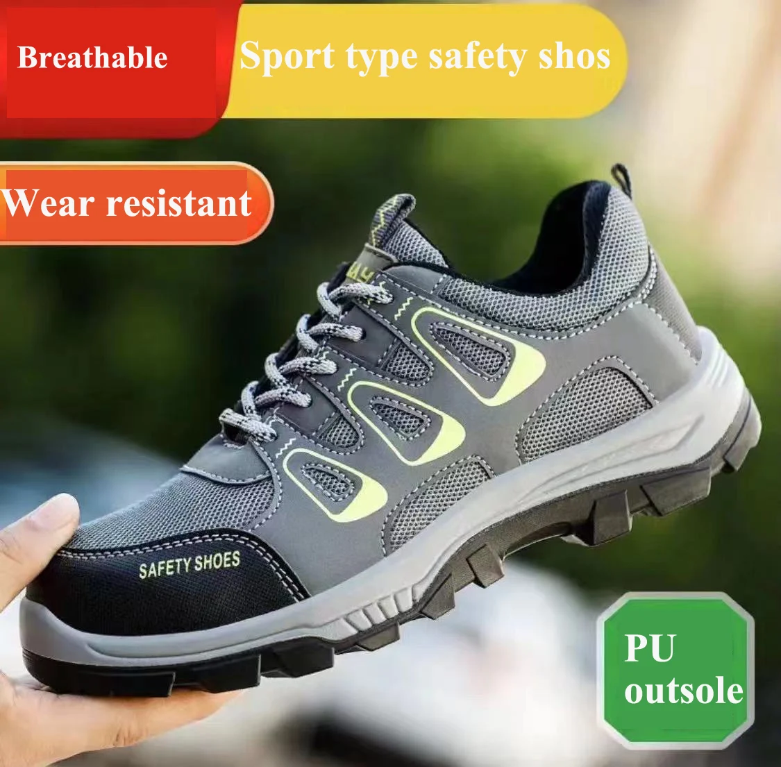 Cheap price Workshop Factory labor protective safety footwear Men Women breathable work safety shoes lightweight OEM work shoes