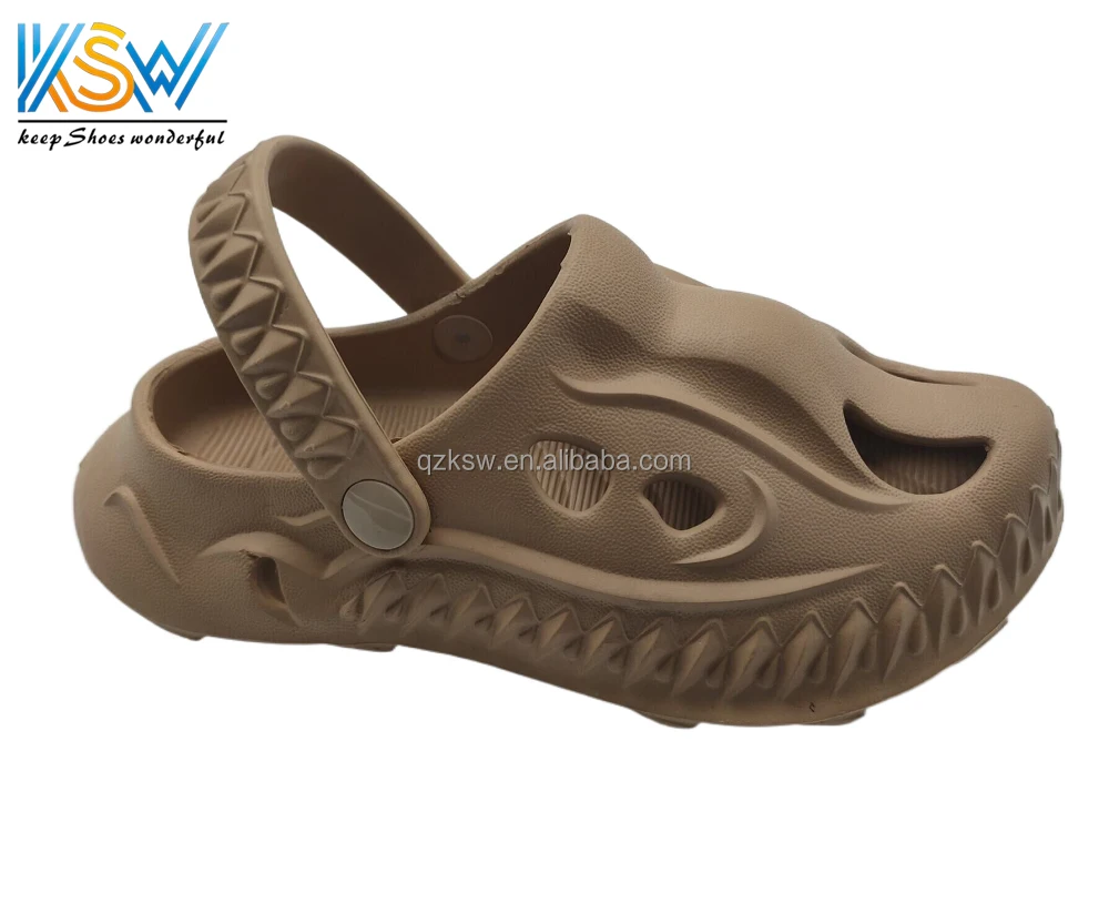 Newly design Factory Cheap Price durable quality Low MOQ OEM Custom Mens EVA Clogs sandal Slippers shoes