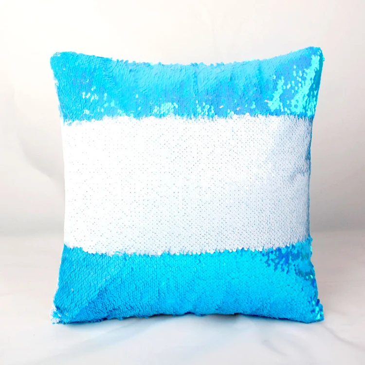 Fun Flip Sequins Throw Pillow Cover Custom Sublimation Home Decoration Pillow Sequin Cushion