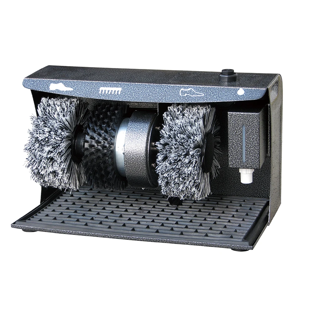 Newest Electric Shoe Polishing Equipment Commercial Shoe Cleaning Machine Semi-automatic Shoe Polisher