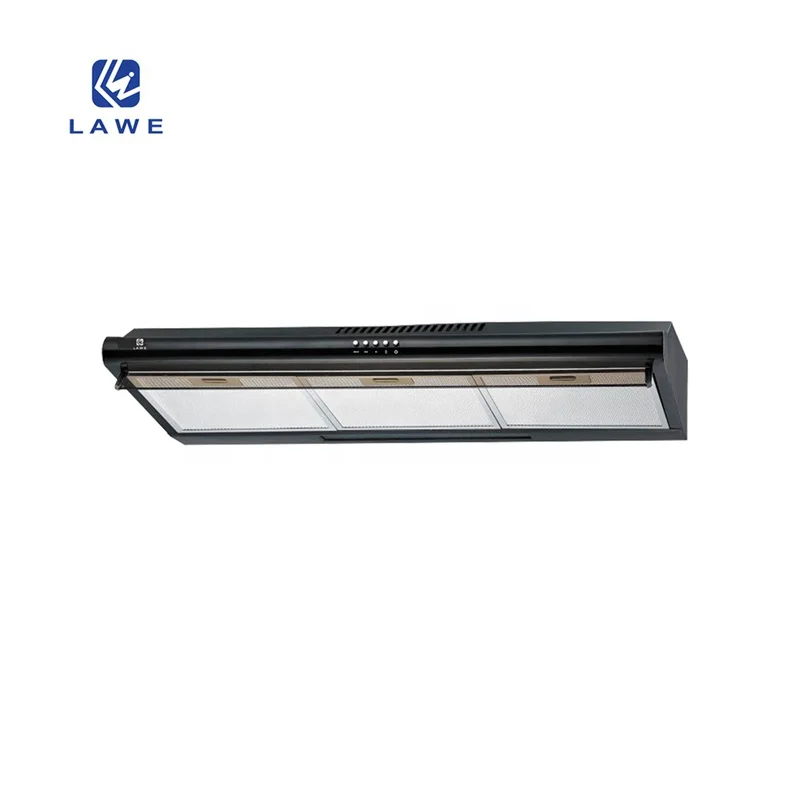 Lawe Stainless Steel Smart Kitchen Air Expel Fan Stove Extractor 60cm Slim Under Cabinet cooker hood for kitchen Slim Hood