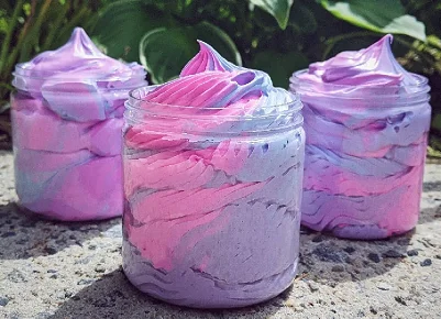 Ice Cream Whipped Body Butter Private Label Moisturizer Pure Skin Lightening Foam Fruit Rainbow Ice Cream Whipped Body Butter