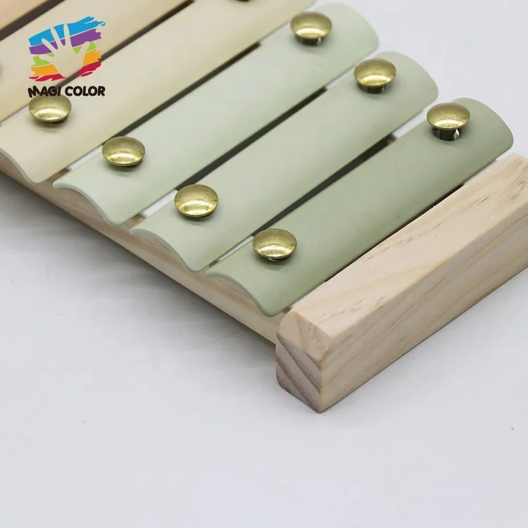 Early Learning Percussion Instrument 8 Notes Wooden Xylophone Toy For Kids W07C109
