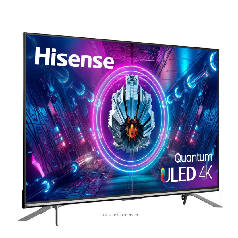 Оригинальный Hisense 55 дюймов Приставка SMART TV 4K с tv box Поддержка NETFLIX Youtube Chromecast телевизоры, приставка Android TV