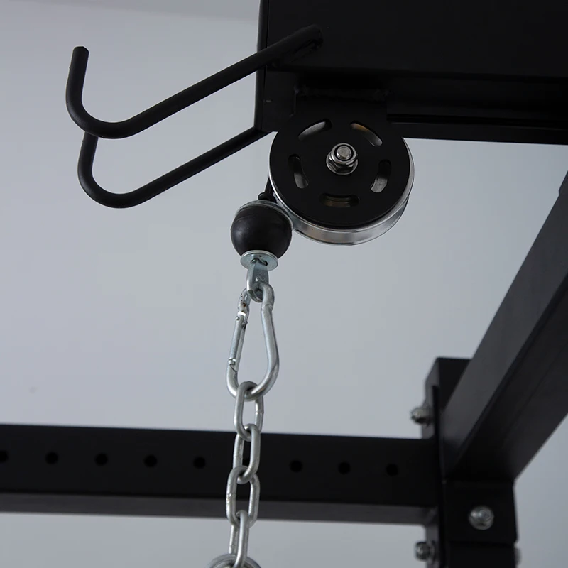 Multi functional Home Gym Equipment Pull Up Bar Pulley Cable Smith Machine Squat Rack