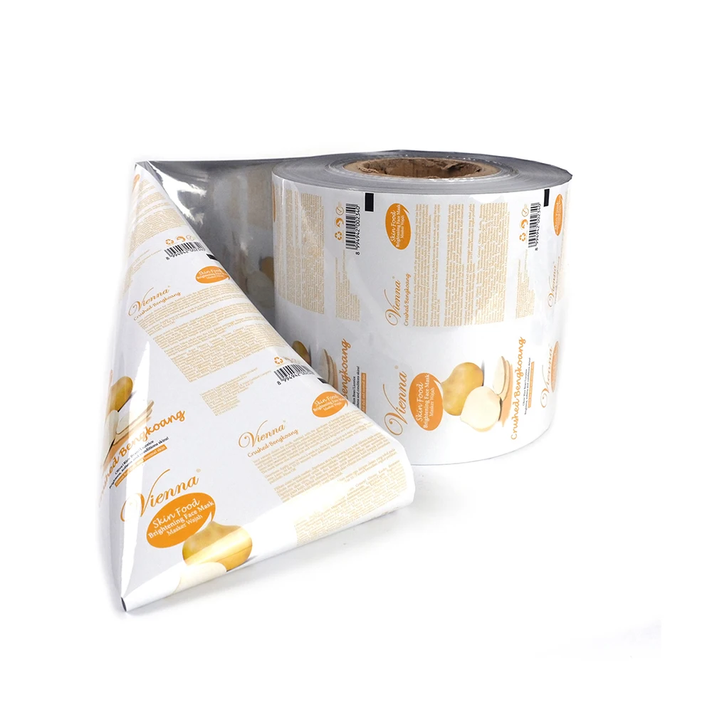 Aluminum PE Packaging Mylar Roll Film Color Printed Sachet Plastic Roll Stock Foods Laminated BOPP Film Roll