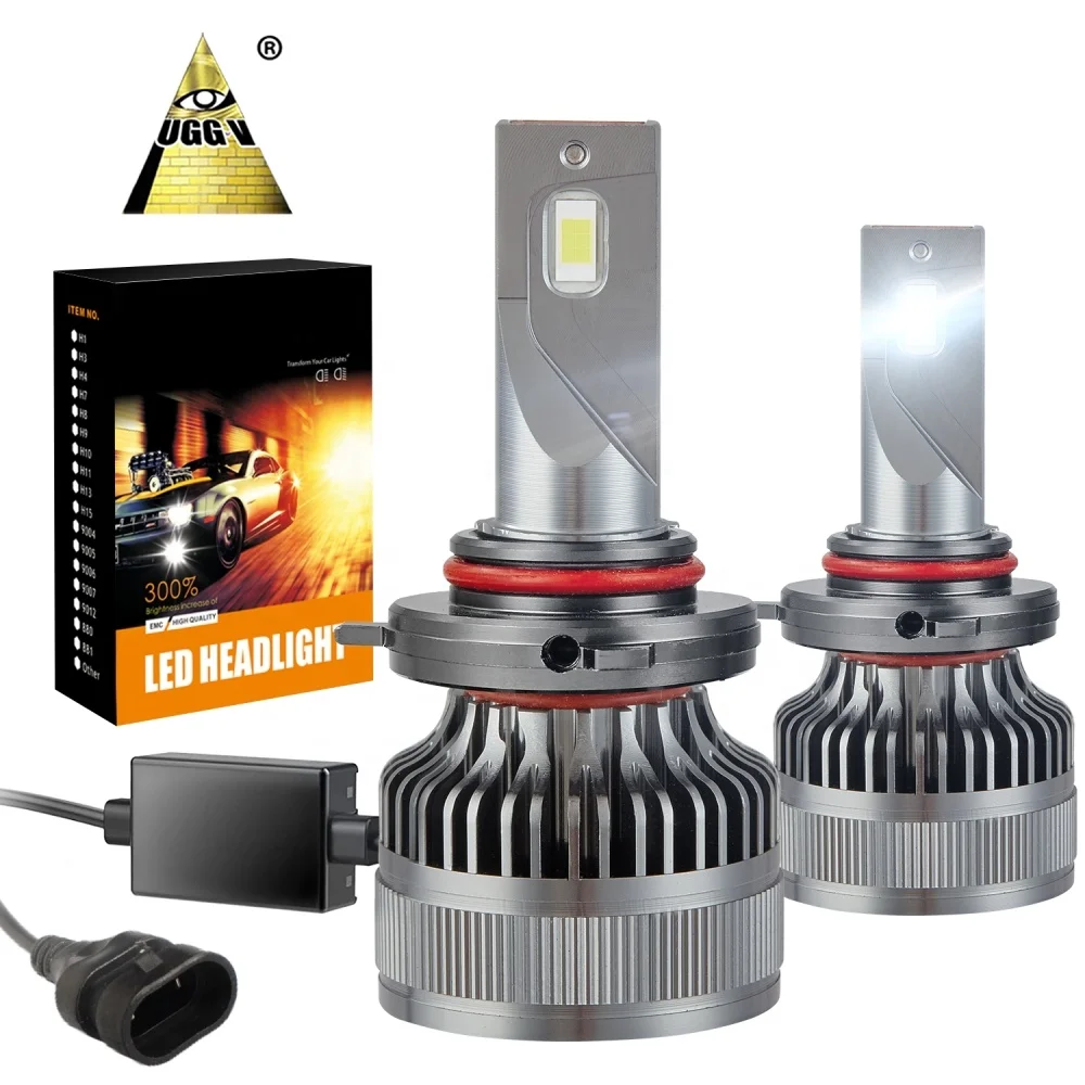 High Lumen H4 LED Headlight 6500k Car led Head Light 80W H1 H7 9005 9006 Auto Car Headlamp Bulb For Bmw F80 M3 And Nao Evo