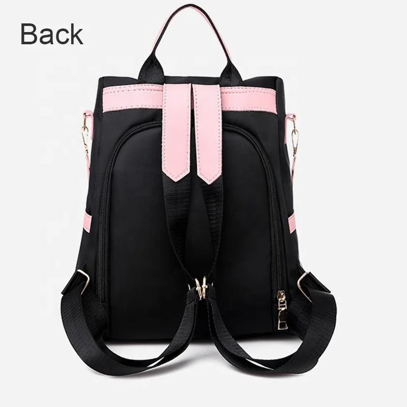 
wholesale price Oxford fabric new Korean style fashion travel large capacity anti-theft women backpack H 