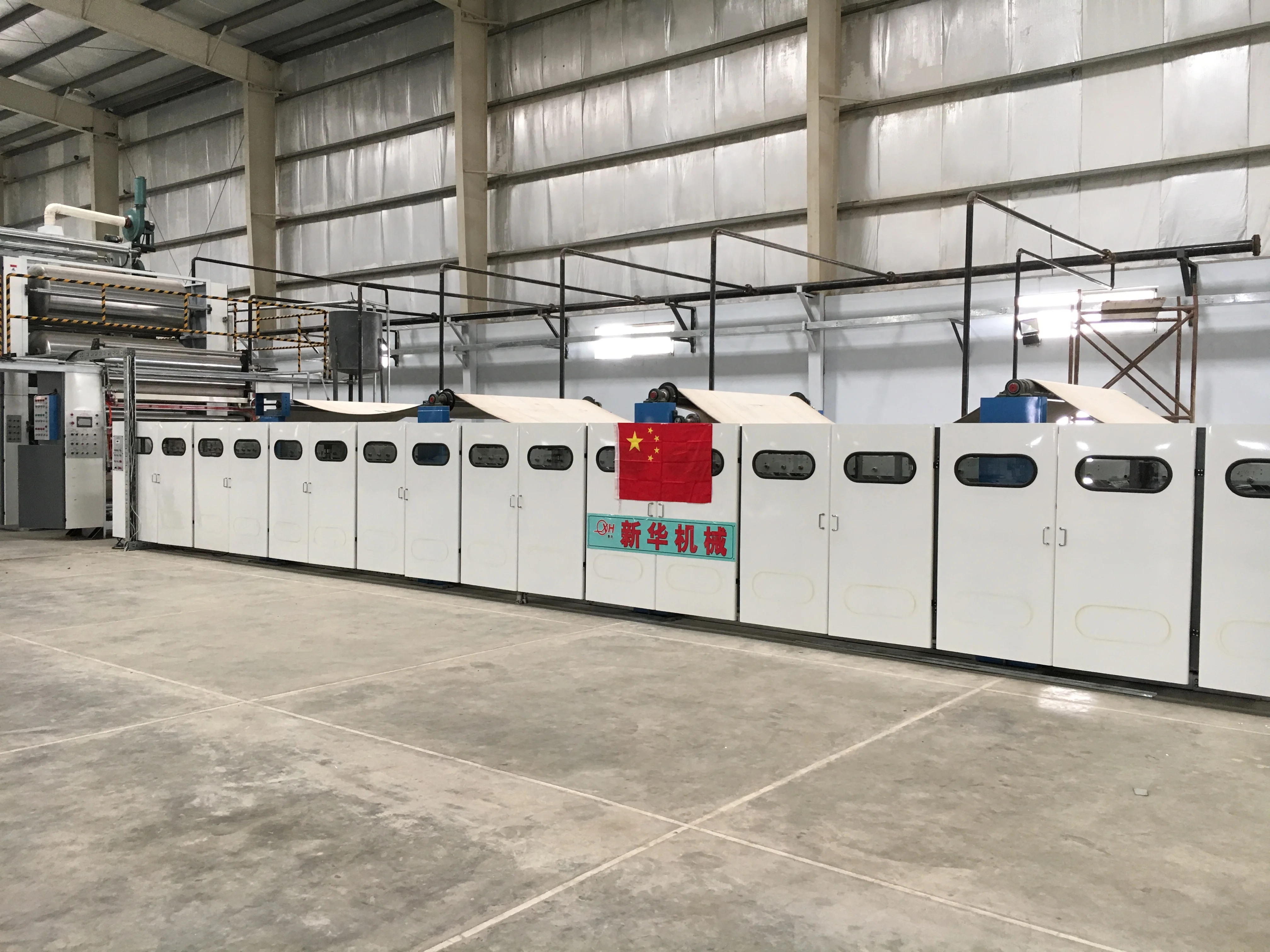 5 ply corrugated cardboard production line