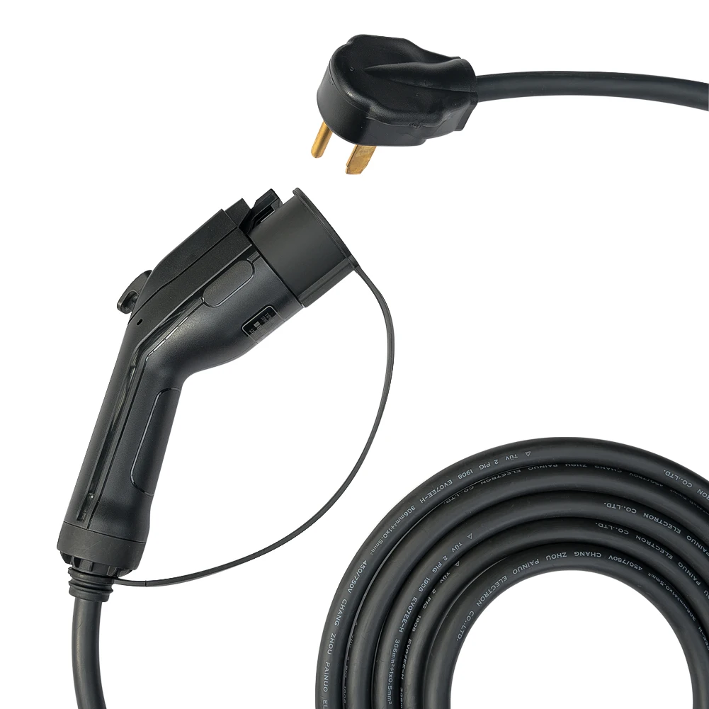 Portable electric car battery charger portable 220v ev charger 7kw portable ev battery charger with CE/RoHS