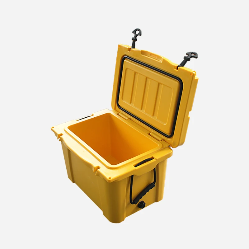 Plastic  ice  box hard cooler box  rotomolded cooler box camping cooler