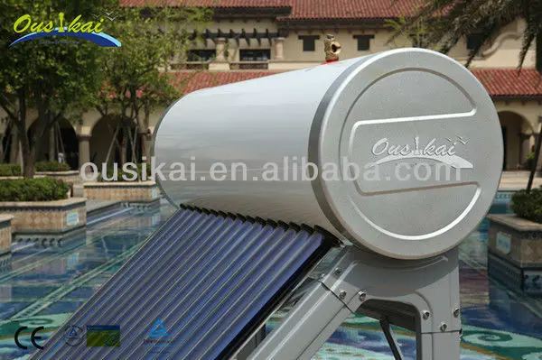 Home solar systems solar geyser 100L 200L 300L Non-pressurized solar water heaters