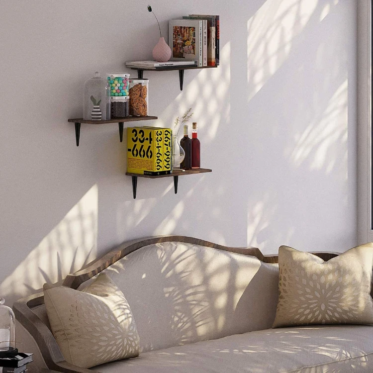 Newest Factory Price  Cheap Floating Rack High-Quality Floating Glass Photo Frame