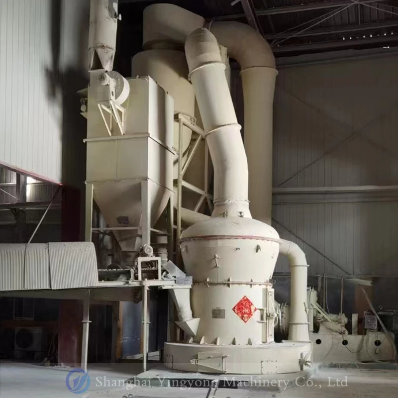big capacity gypsum powder processing plant raymond mill model ygm75 hgm160 price raymond roller mill with dust collector
