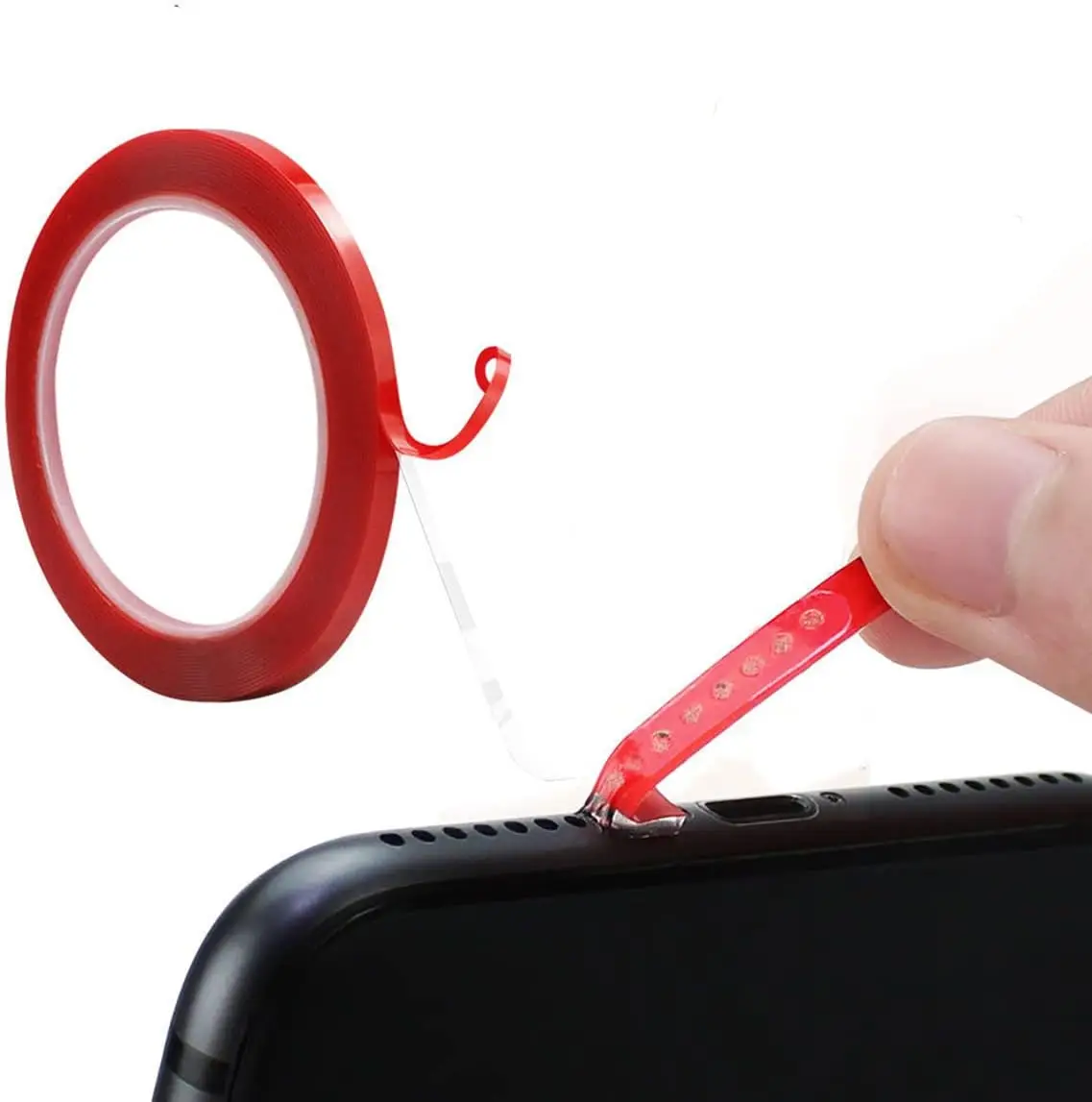 Mobile Phone Hole dust Removal Adhesive Cleaner Tape for Phone Speaker and Receiver Compatible with Phone