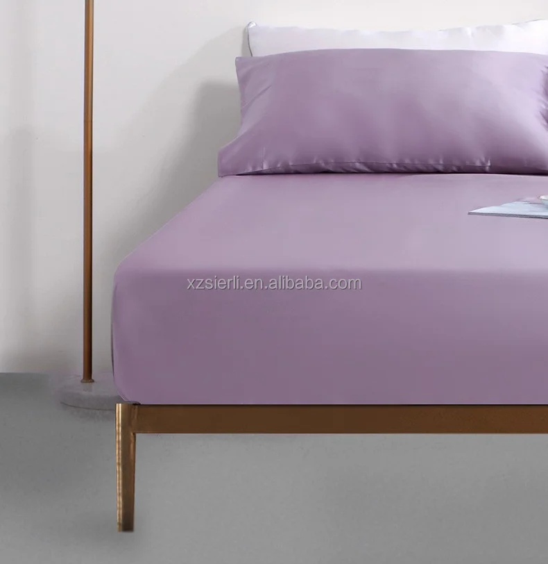 4 Pcs 100% Mulberry Silk Duvet Bed Set Bed Comforter Set Silk Satin Bedding Set