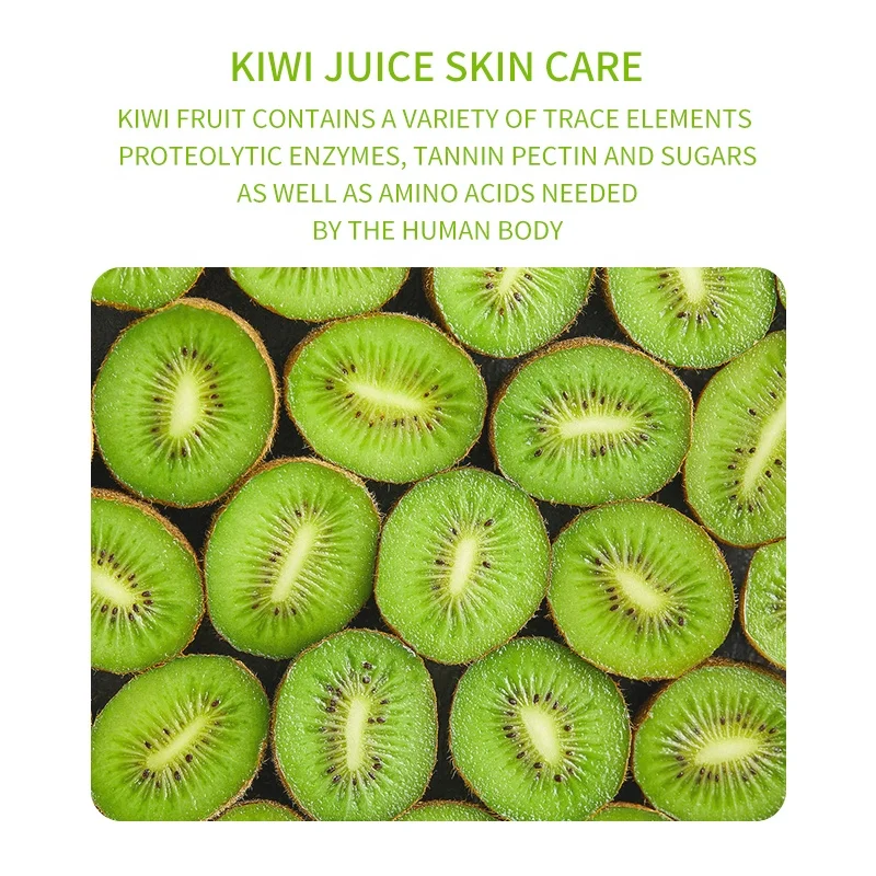beauty salon spa kiwi fruit jelly mud mask powder pore shrinking oil control beauty face women skin care products