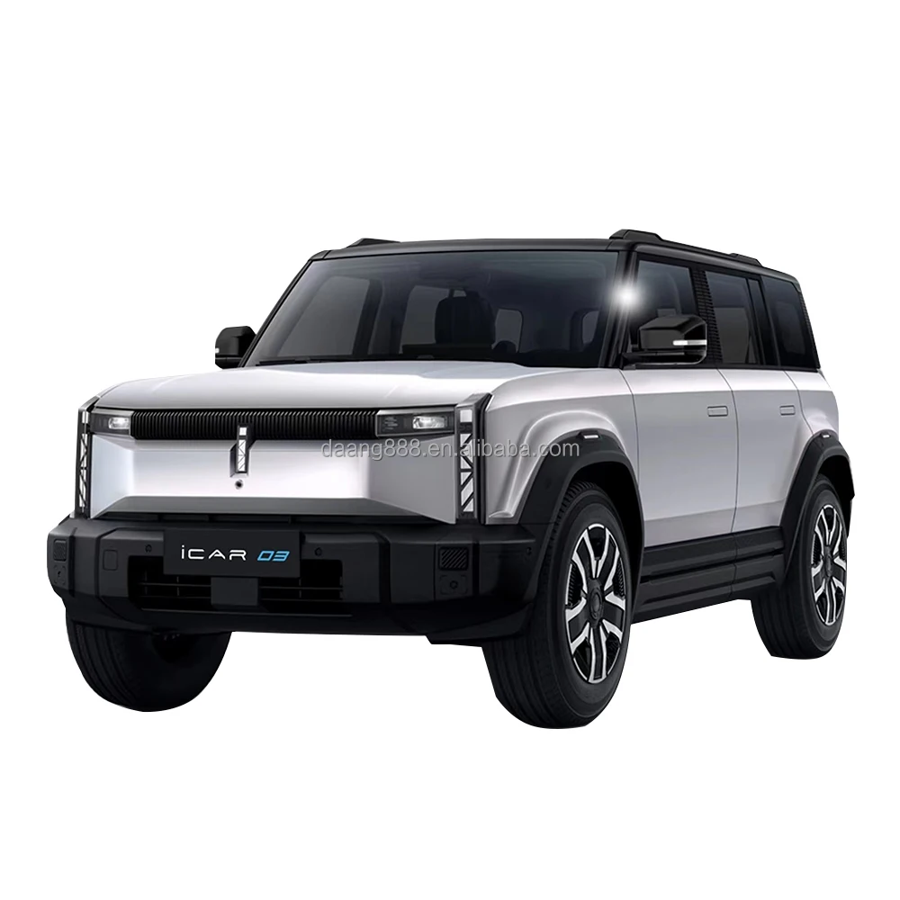 2024 Chinese EV new car Chery iCAR 03 pure electric new energy vehicle 4WD 2WD long range off-road SUV with panoramic sunroof