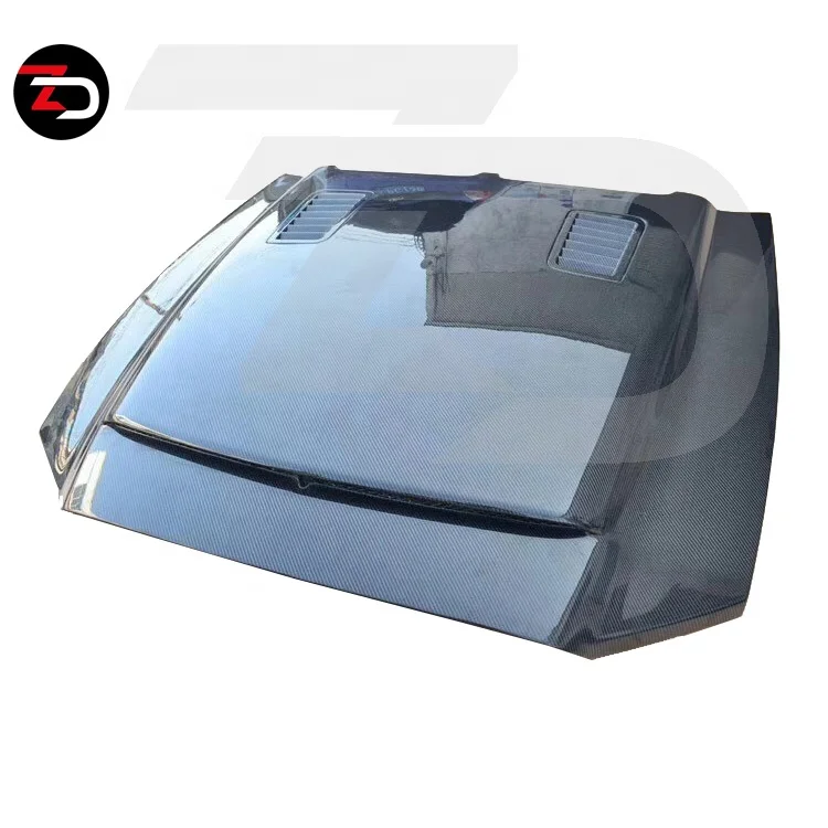 2008-2014 Carbon Fiber Engine Hood With Air Intake For Mustang GT500 Bonnet