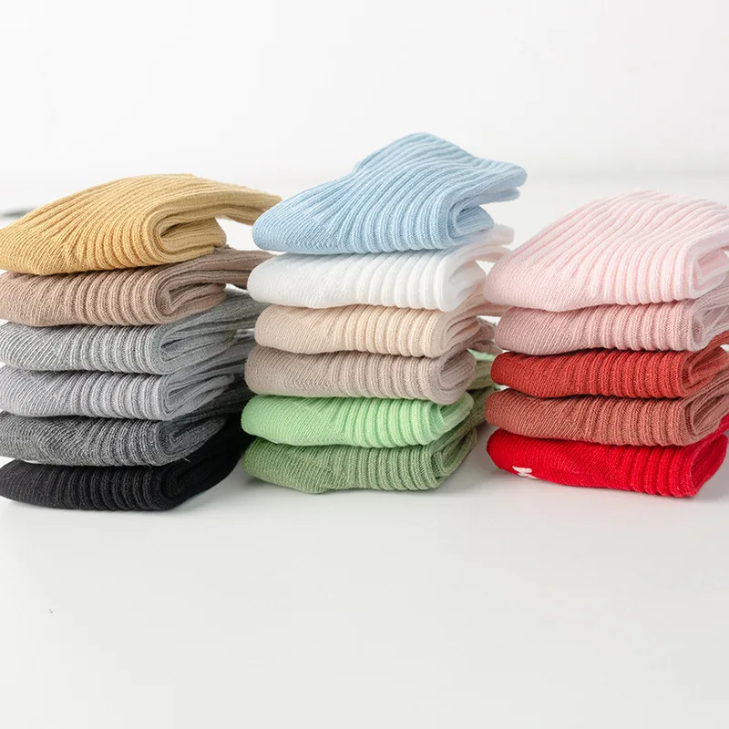 High Quality Multicolor Soft Infant Toddler Socks Organic Cotton Grip Kids Socks Anti Slip Socks For Children